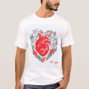 Suche nach anatomisches herz tshirts Blume