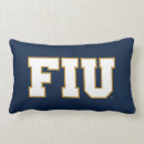 Recherche de college logo coussins Floride internationale panthère universitaire