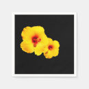 Recherche de hibiscus serviettes Jaune