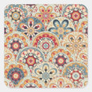 Recherche de motif ethnique autocollants Texture