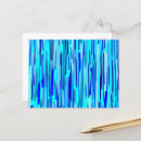 Recherche de gouttes pluie cartes postales Bleu