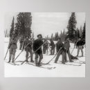 Recherche de skieuse posters Rétro
