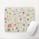 Recherche de champ des fleurs tapis souris Vintage