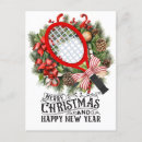 Suche nach tennisschläger postkarten Weihnachten