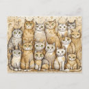 Suche nach abstrakte katze postkarten Katzen