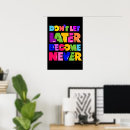 Suche nach nie zu spät poster Inspirierend