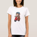 Recherche de vélo rouge tshirts Rétro