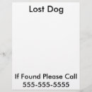 Recherche de perdu prospectus Dog
