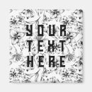 Recherche de fleur lys magnets Noir