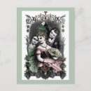 Recherche de gui cartes postales Vintage