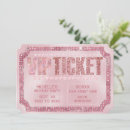 Recherche de vip ticket invitations Rose