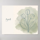 Recherche de tulipe art Impression de tulipe