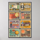 Suche nach basketballspieler poster Retro