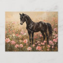 Recherche de cheval rouge cartes postales Pour tous