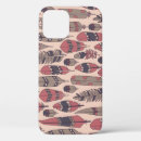Recherche de plumes colorées iphone coques Motif