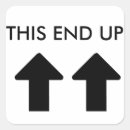 Recherche de directions autocollants Avertissement