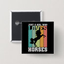 Suche nach pferdeliebhaber buttons Horse girl