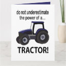 Recherche de tracteur vintage vœux cartes Pays