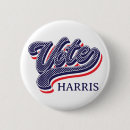 Recherche de campagnes politiques badges Bleu rouge
