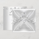 Recherche de diamond quinceanera invitations Blanc