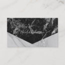 Recherche de marbre noir moderne cartes visite Salon