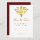 Recherche de damask save the dates Élégant