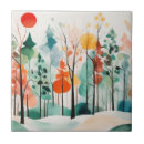 Recherche de forest carreaux Aquarelle