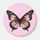 Recherche de papillon rose magnets Girly