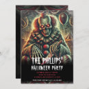 Recherche de carnaval halloween invitations Horreur
