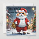 Suche nach weihnachtskatze einladungen Präsentieren