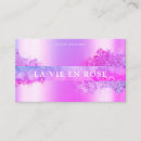 Recherche de licorne rose cartes visite Luxe