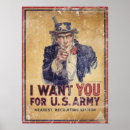 Suche nach us armee poster Vintag