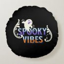 Recherche de fantôme drôle coussins Typographie