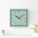 Recherche de vert pastel horloges Couleur solide