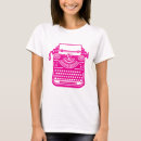 Recherche de machine écrire tshirts Dactylographie