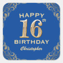 Suche nach 16 jahre alt aufkleber Glücklicher geburtstag