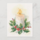 Recherche de houx cartes postales Aquarelle