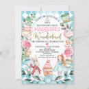 Suche nach alice wunderland einladungen Alice in wonderland birthday