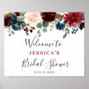 Recherche de bridal shower welcome signes Navy blue