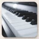 Recherche de piano dessous de verres Noir