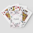 Recherche de transparent jeux de cartes Floral
