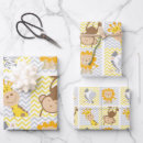 Recherche de singe papier cadeau Animaux bébés