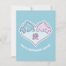 Recherche de dauphin bleu invitations Bébé