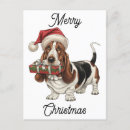 Suche nach weißer hund postkarten Rot