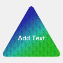 Recherche de triangles rouges autocollants Rayures