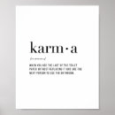 Recherche de karma posters Motivation