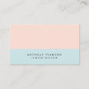 Recherche de pastel bleu cartes visite Simple