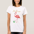 Recherche de flamants roses femme tshirts Bride