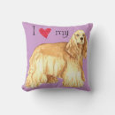 Recherche de cockers coussins Cocker spaniel