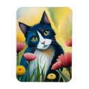 Recherche de noir et blanc chat magnets Pour eux